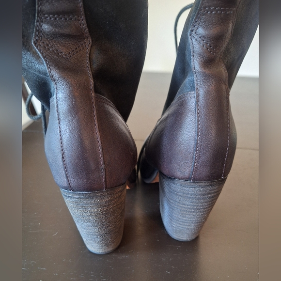 Rag and Bone lace up leather boots - Picture 11 of 13